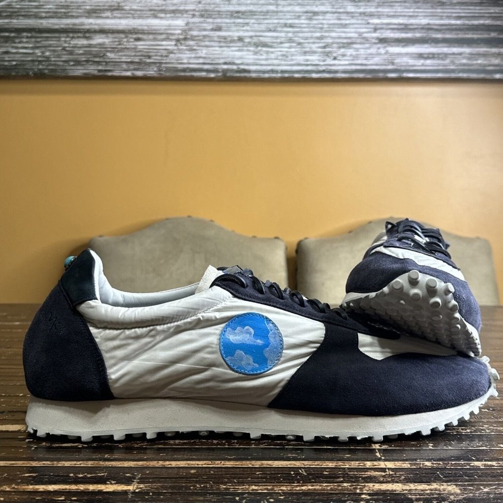 Blu Scarpa Men’s Size 19 LA Dual Color Runner Made In Italy $475 MSRP